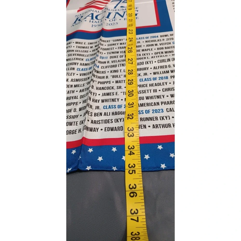Museum Of Horse Racing Hall Of Fame Scarf banner kentucky derby Thoroughbred